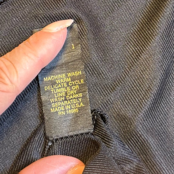 Vintage Nightgown Black Lace Slip Dress Negligee USA XS S Small - Picture 6 of 7